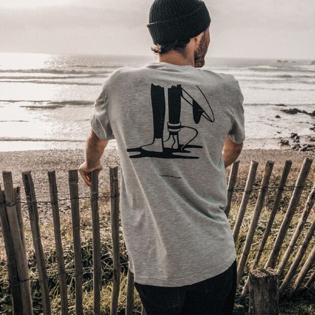 Manera T-Shirt Grey bei WindSucht