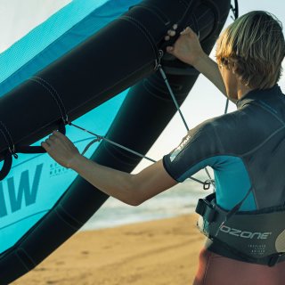 Die Ozone WASP V2 Harness Line bei WindSucht