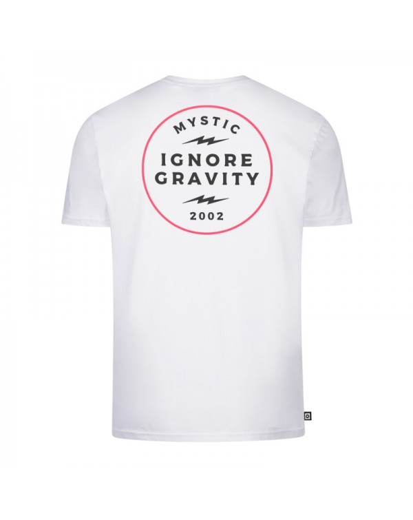 Mystic The Zone S/S Tee White bei WindSucht