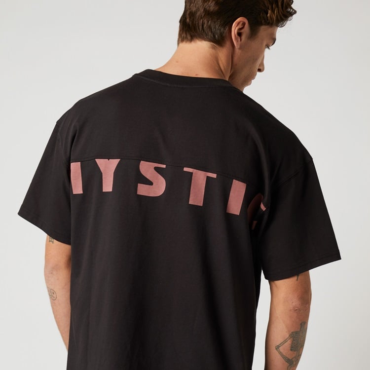 Mystic Profile Tee Black bei WindSucht