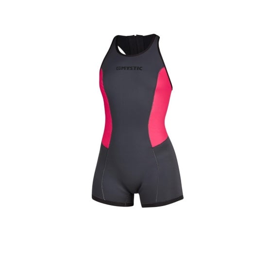 Mystic Diva Short John 2/2mm Bzip Women Phantom Grey im SALE bei WindSucht