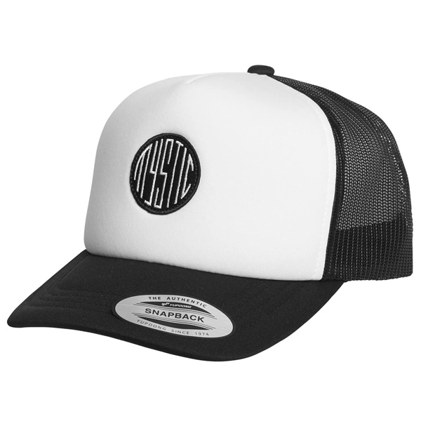 Mystic Backwash Cap Black White bei WindSucht im SHOP