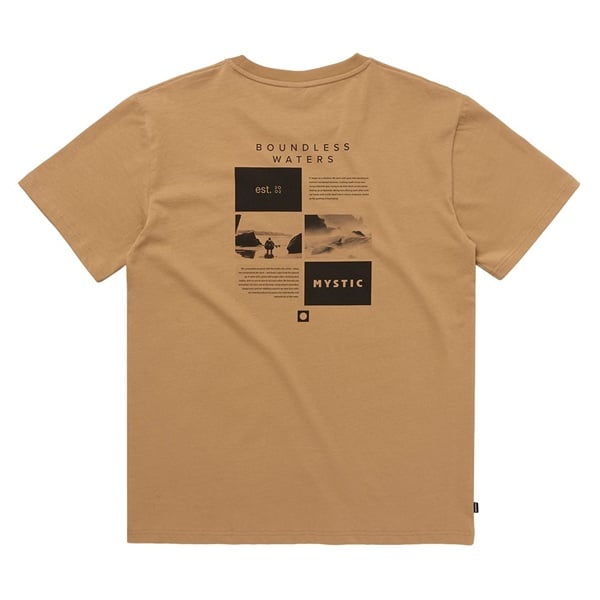 Mystic Trifecta Tee Slate Brown bei Windsucht
