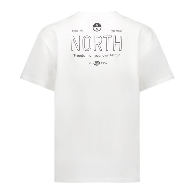 North Freedom Tee White bei WindSucht