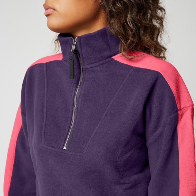 Mystic The Heat Zip Up Sweat Deep Purple im Angebot bei WindSucht NRW
