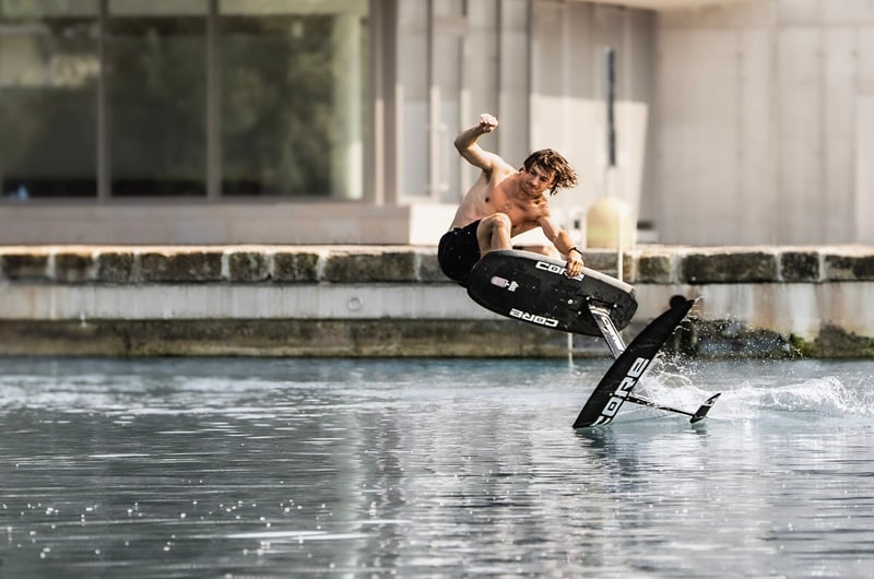 CORE Drip Pumpfoilboard bei WindSucht NRW