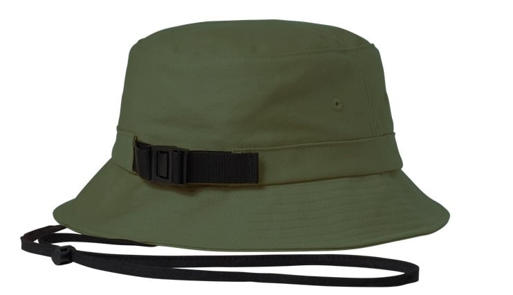 Mystic Quickdry Bucket Hat Olive Green bei WindSucht