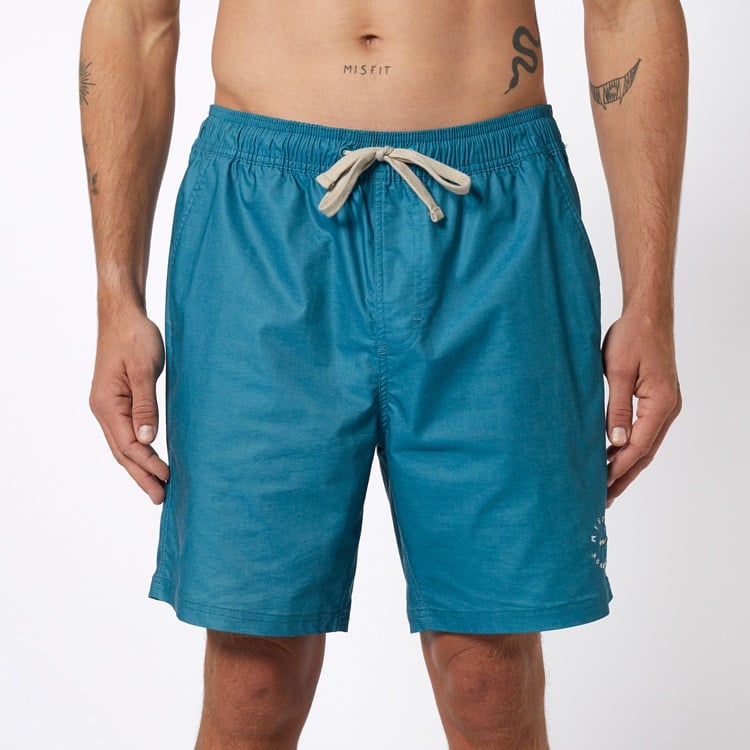 Mystic The Volley Hybrid Short Ocean im SALE bei WindSucht
