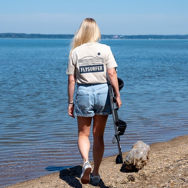 Flysurfer T-Shirt Capetown Sand bei WindSucht