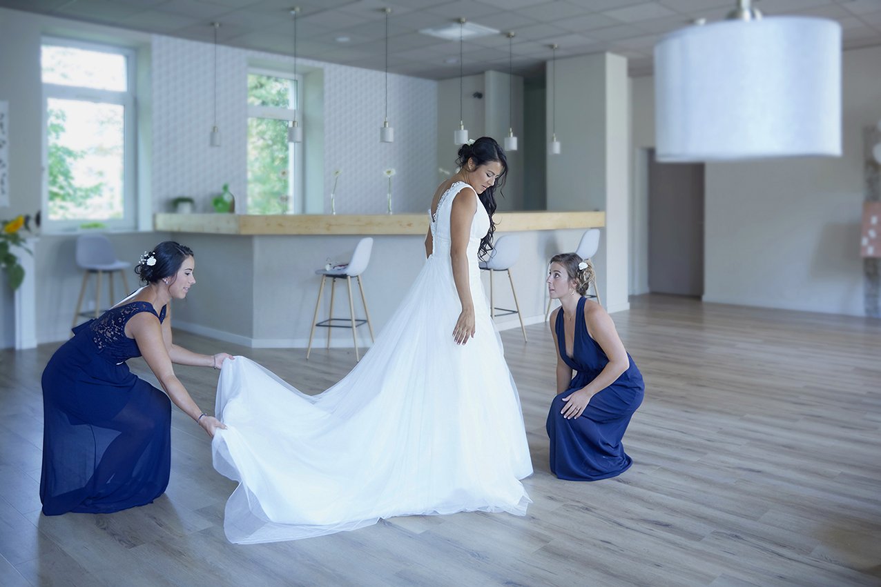 Mariage préparatifs de la mariée