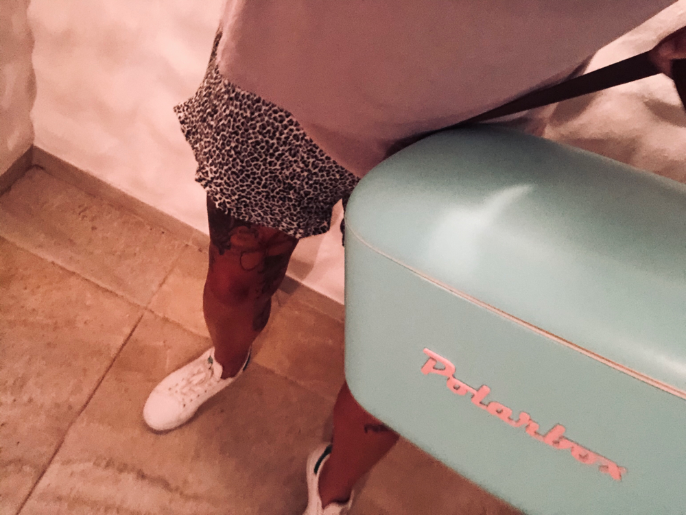 für Einkäufe oder...