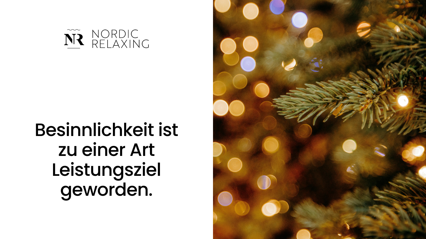 Warum Entschleunigung in der Vorweihnachtszeit häufig fehlt