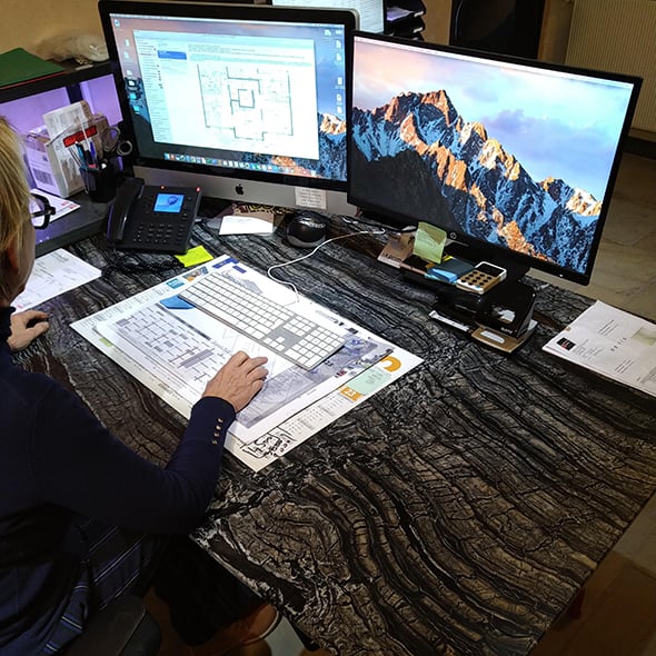 Un bureau chauffant ?