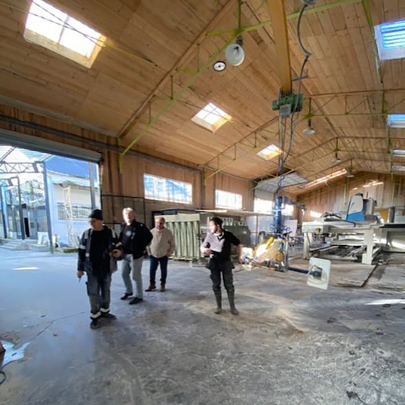 L'atelier s'agrandit et se réorganise