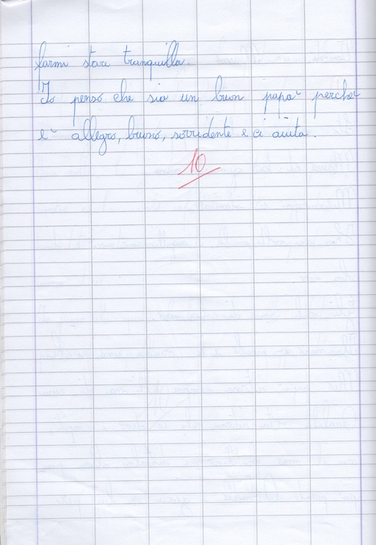 19 Marzo 2010 Descrivo mio Papà