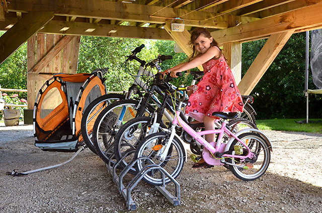 Les vélos et la carriole