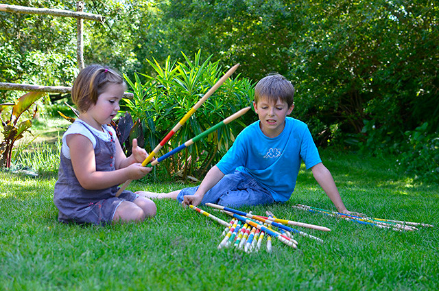 Le jeu de dominos géants