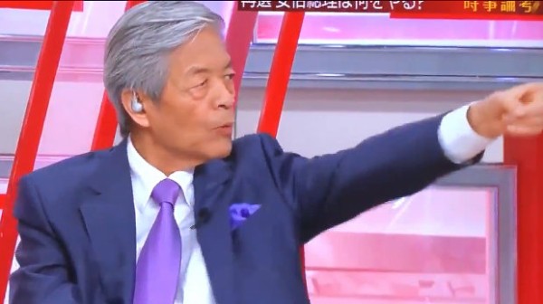 テレビ朝日「田原総一朗「なぜそんな安倍の弁解がしたいんだ！安倍の子分か！」」