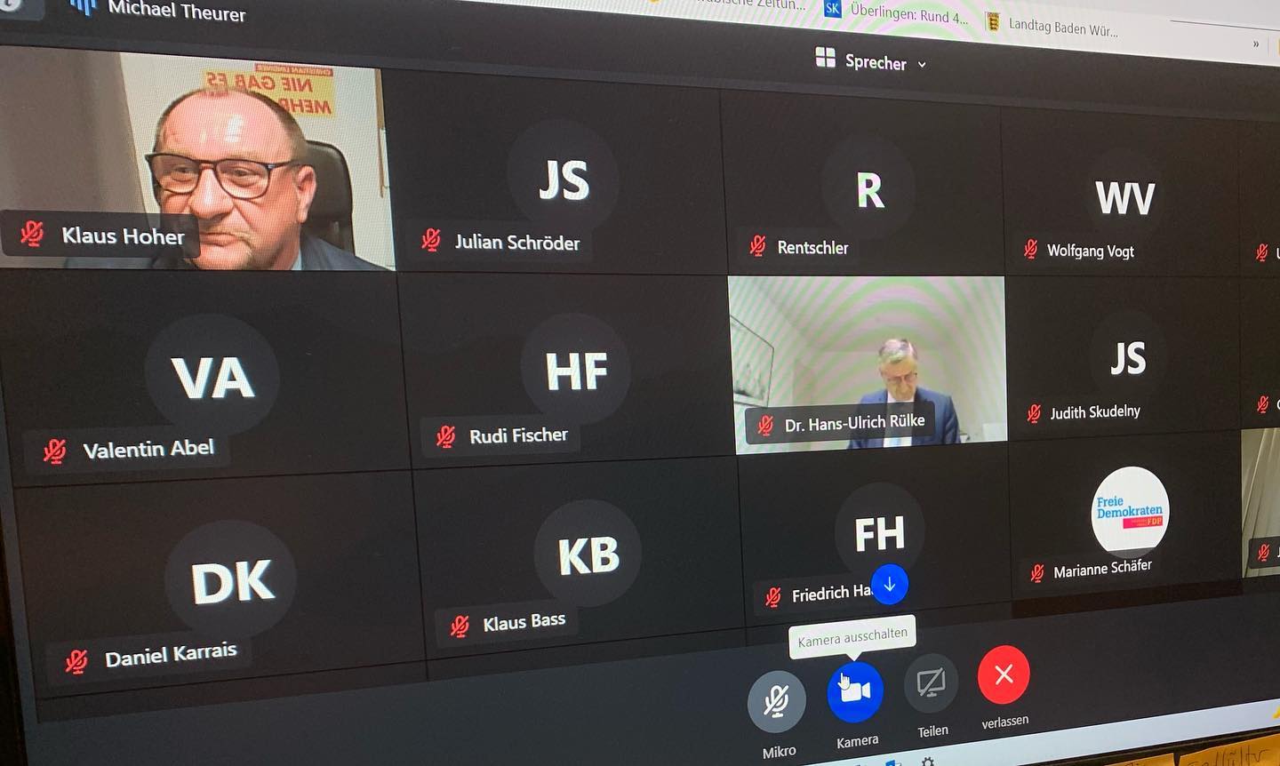 Landesvorstandssitzung der FDP BW