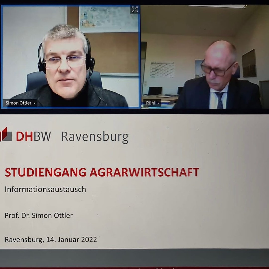 Herzlichen Glückwunsch zum neuen dualen Studiengang für  „Agrarwirtschaft“!