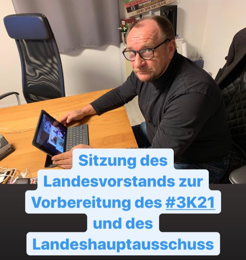 Sitzung des Landeshauptausschuss und Vorbereitung der traditionellen Dreikönigskundgebung.