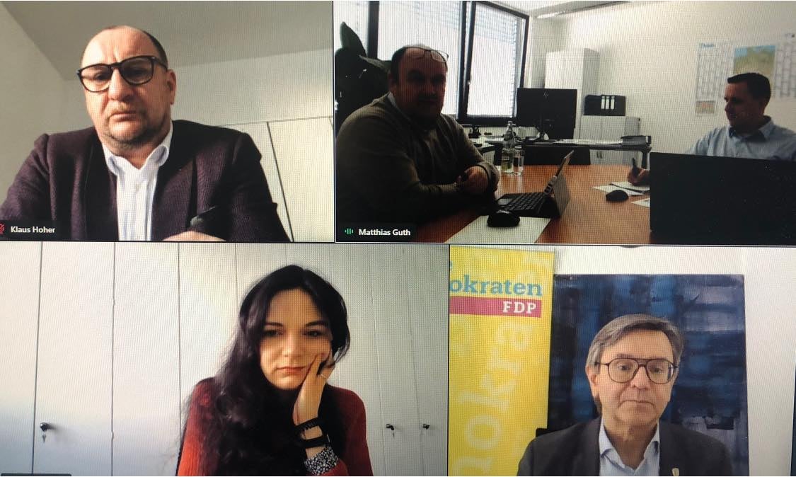 Digitaler Austausch mit der INNOWATECH GmbH und dem Arbeitskreis für Ländlichen Raum und Verbraucherschutz