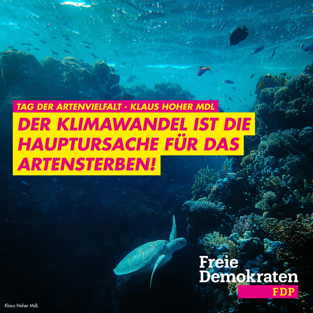 Der Klimawandel ist die Hauptursache das Artensterben!