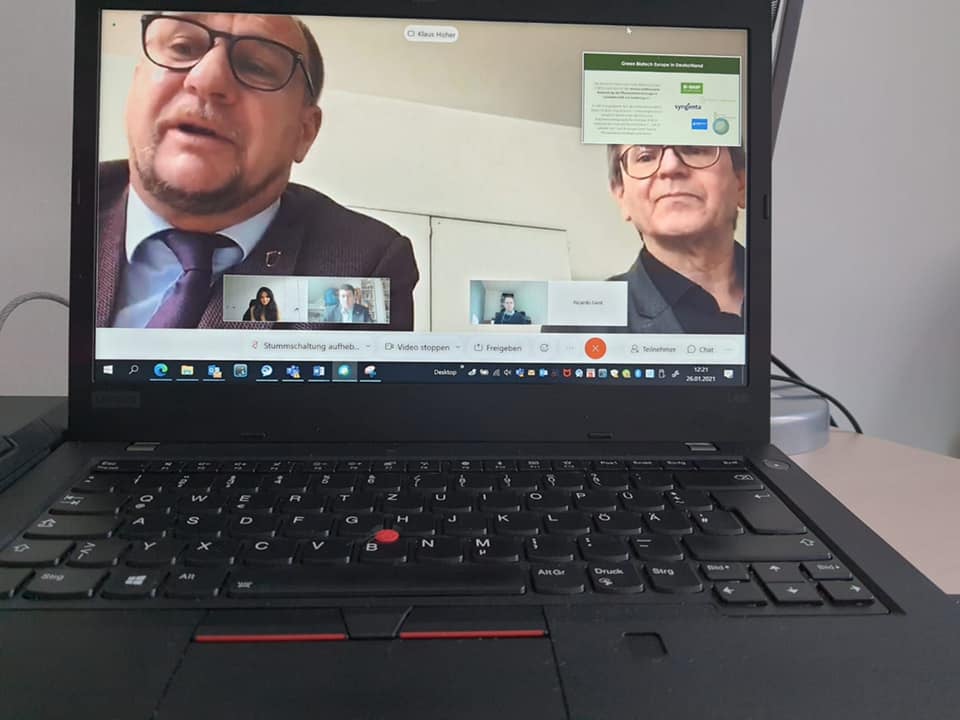 Digitales Gespräch mit Green Biotech Europe!