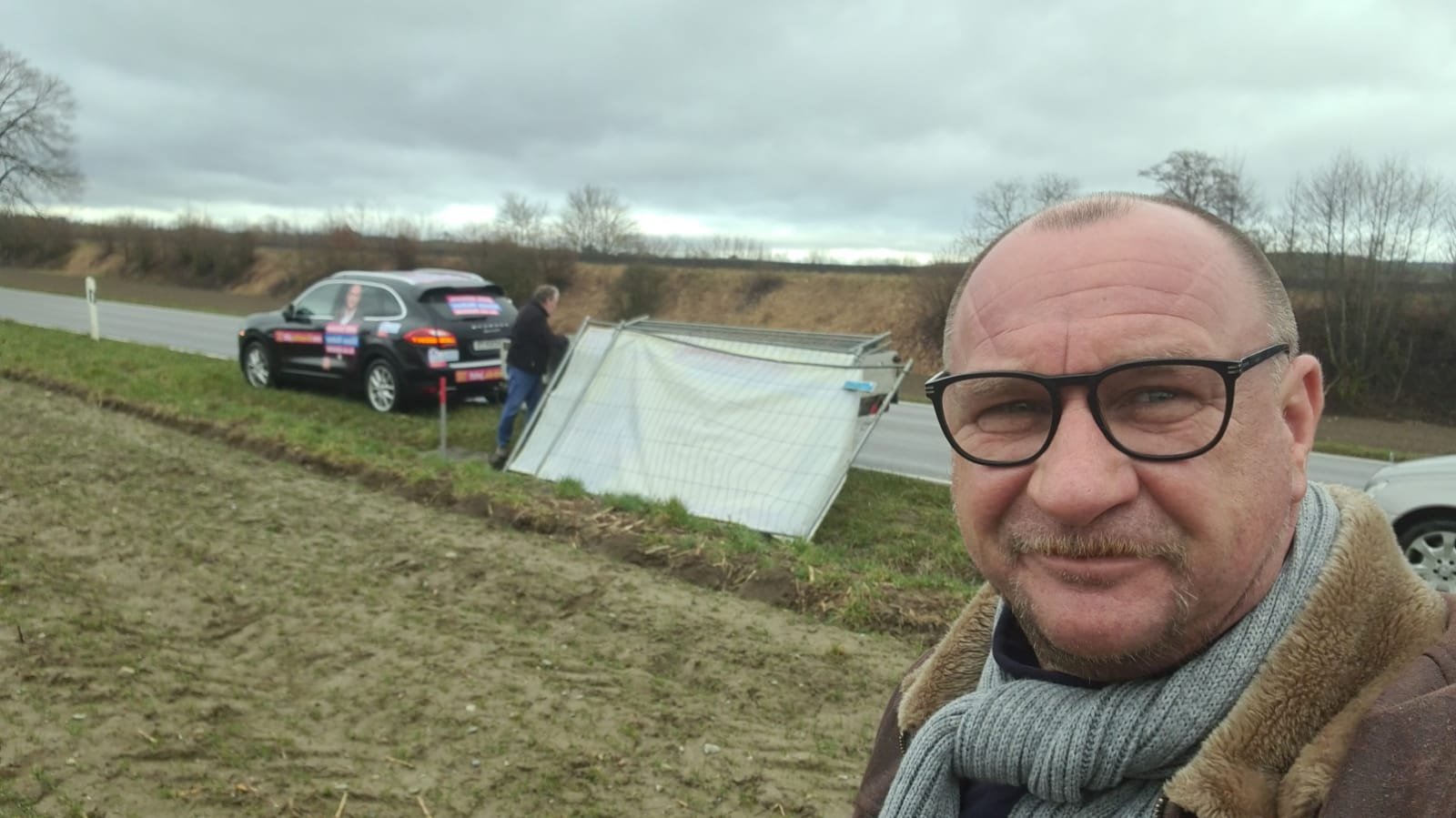 Meine Wahl - Meshplakate abholen und danach geht es gleich weiter nach Stuttgart