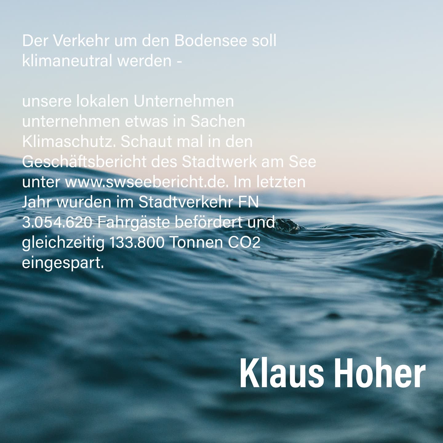 Der Klimawandel ist eine Herausforderung