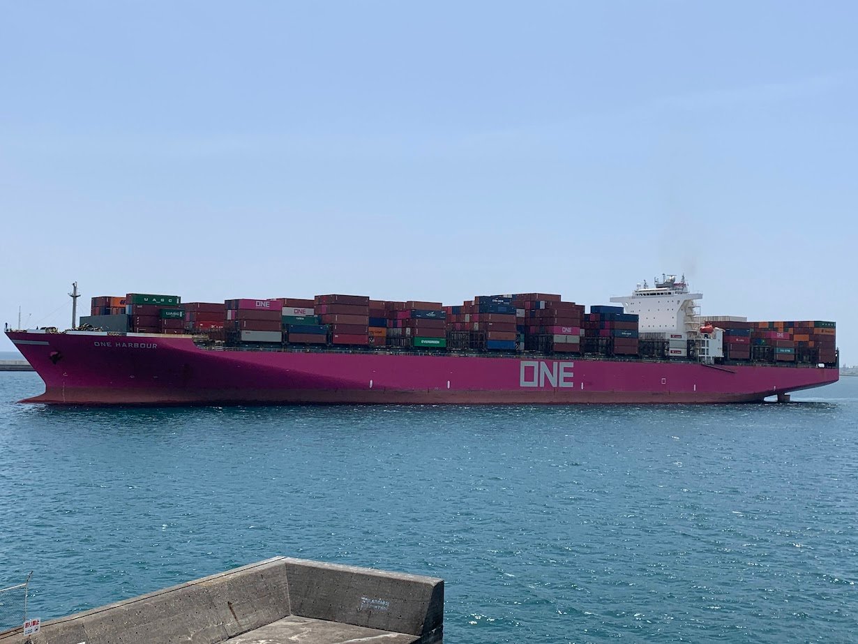 速報：2025年2月コンテナ取扱個数40,591TEU