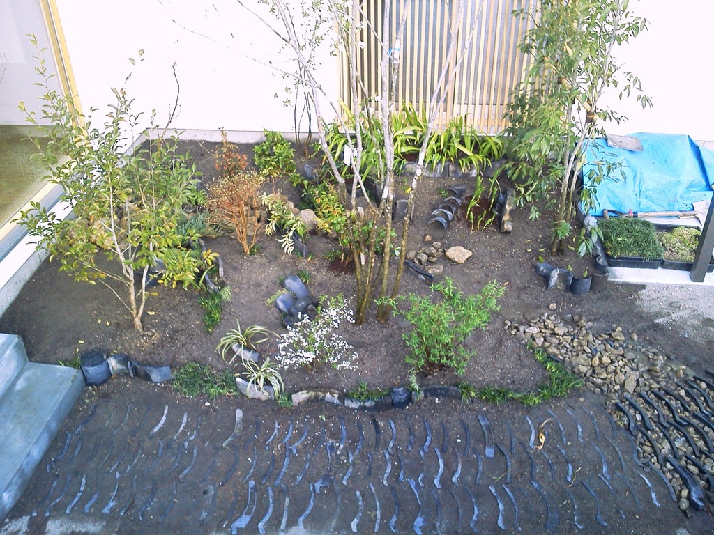 中低木や下草を植栽