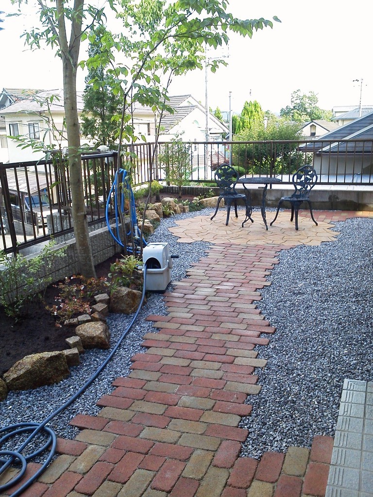 庭園改修工事@奈良県生駒市