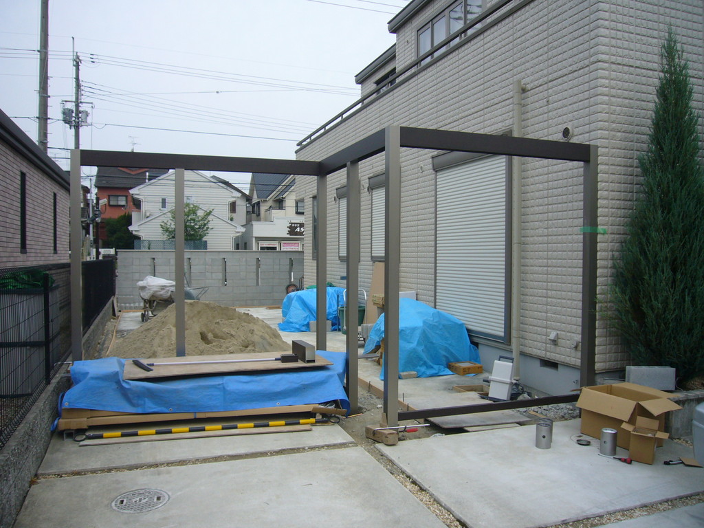 北葛城郡広陵町Ｙ様邸　外構・エクステリア改修工事　施工例