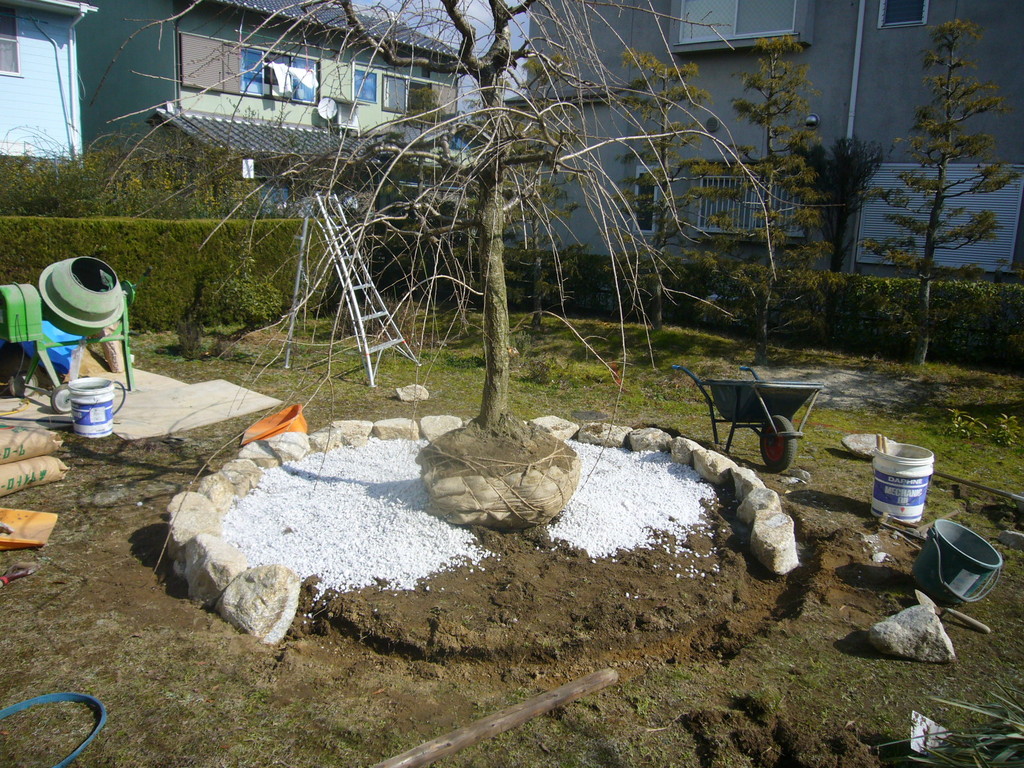 土壌改良剤混入