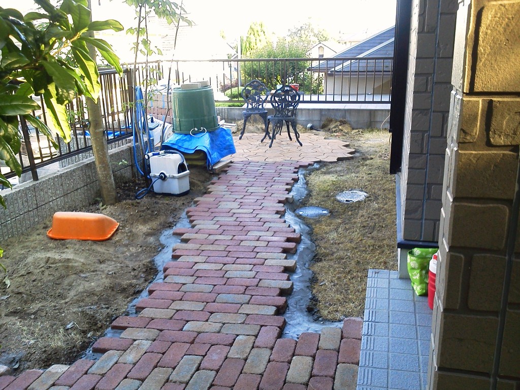 庭園改修工事@奈良県生駒市