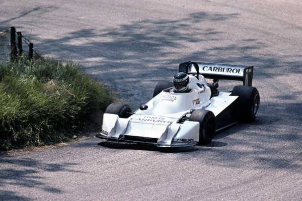 Marcel Tarrés en 1982 Martini MK 25 / BMW