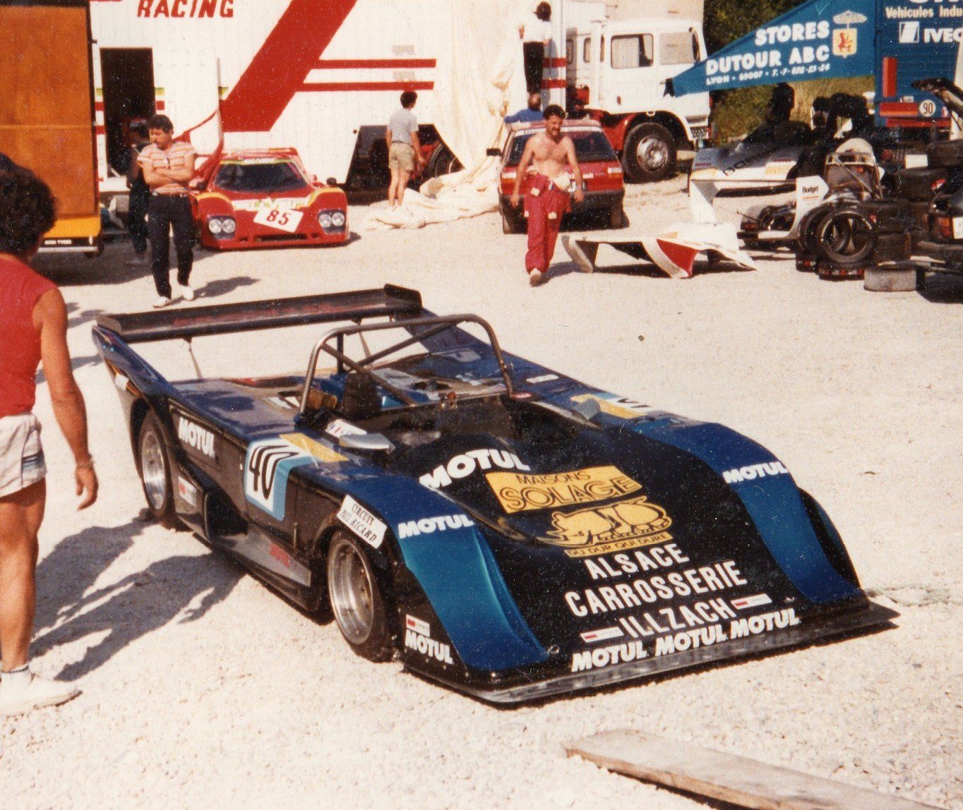 Alain Schick en 1984 : Lola T 298 /