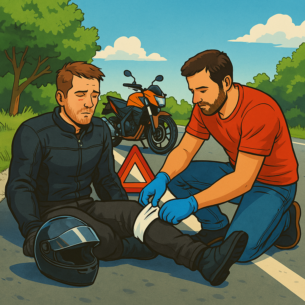 Motorradsaison startet – So bist du im Ernstfall richtig vorbereitet