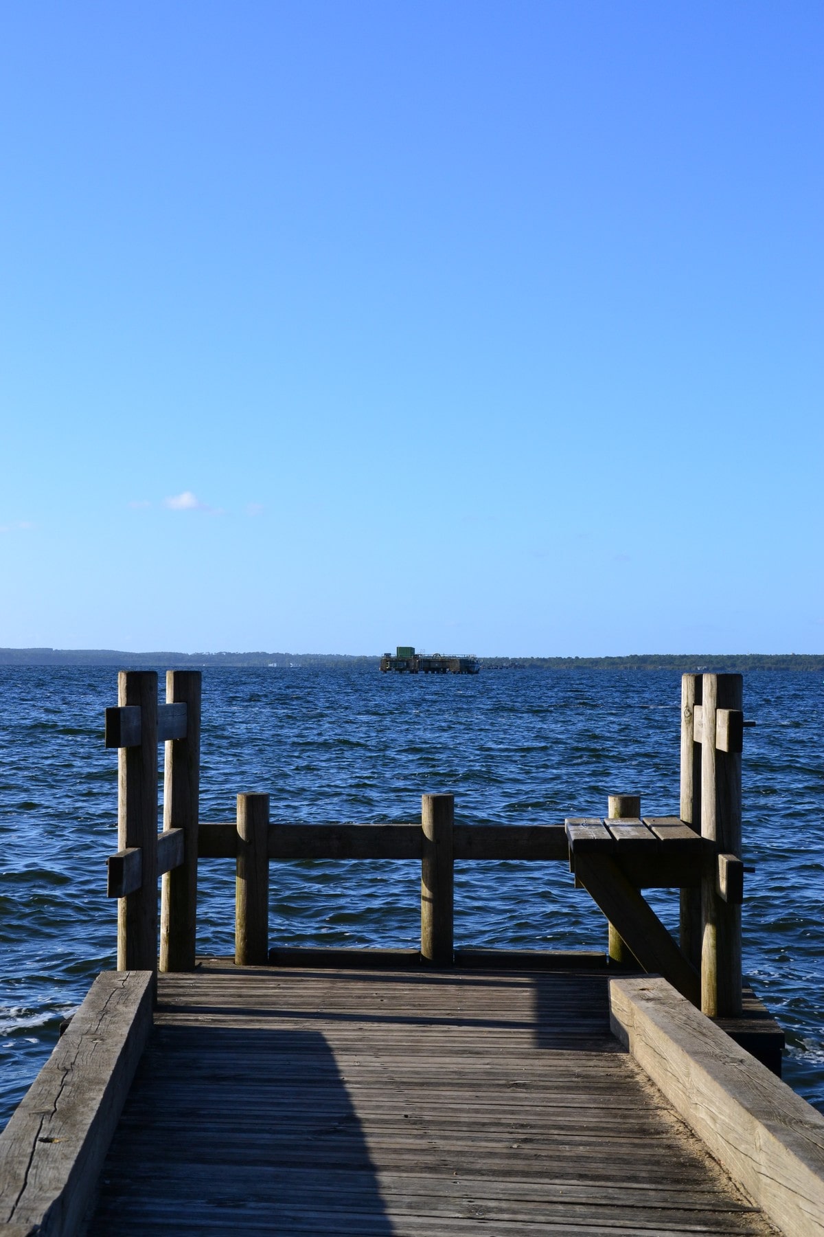 Ponton Handipêche sur la commune de Gastes (40160)