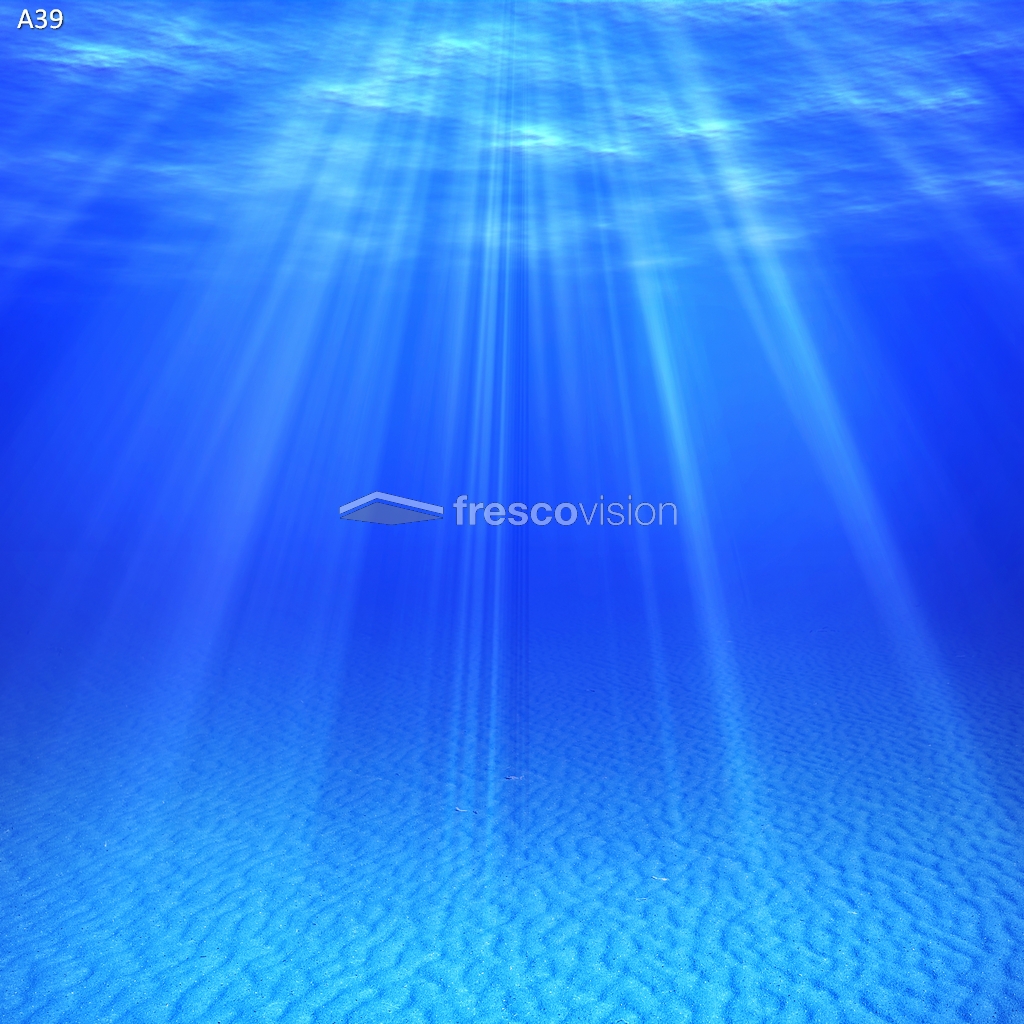 Beleuchtete LED-Rückwand blau als neue Alternative.