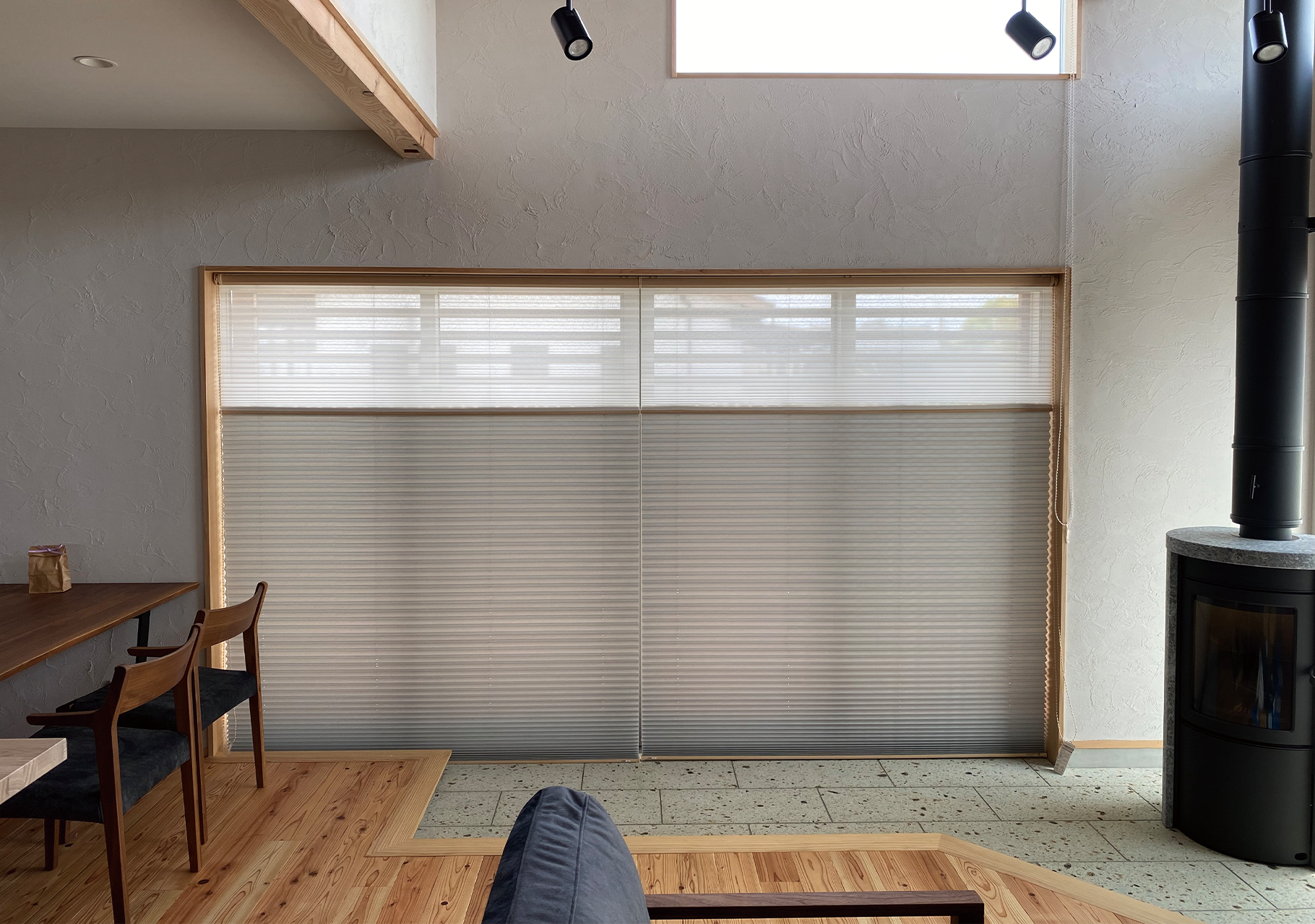 愛知県一宮市｜新築｜プリーツスクリーン｜ウッドブラインド｜