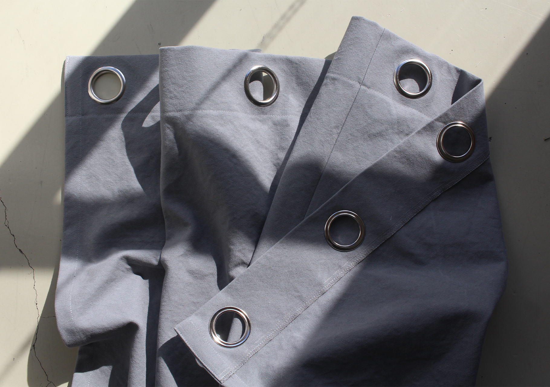 帆布｜クールグレー｜ハトメスタイル