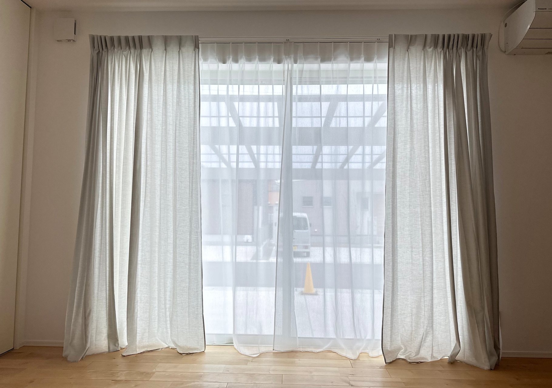 サスティナブルなカーテン、フードテキスタイル（アカカブ）