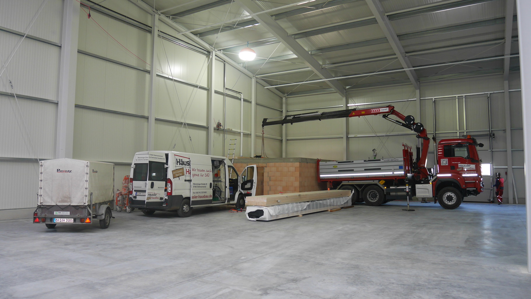 BV: Immenthal/Günzach Schlüsselfertige Speditionshalle