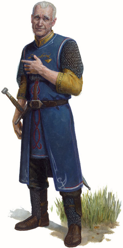 Ein Soldat der Blauen Garde aus Sul Akir