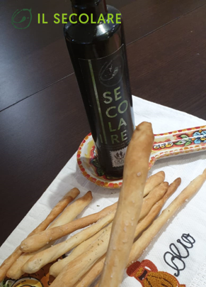 Grissini all'olio di oliva