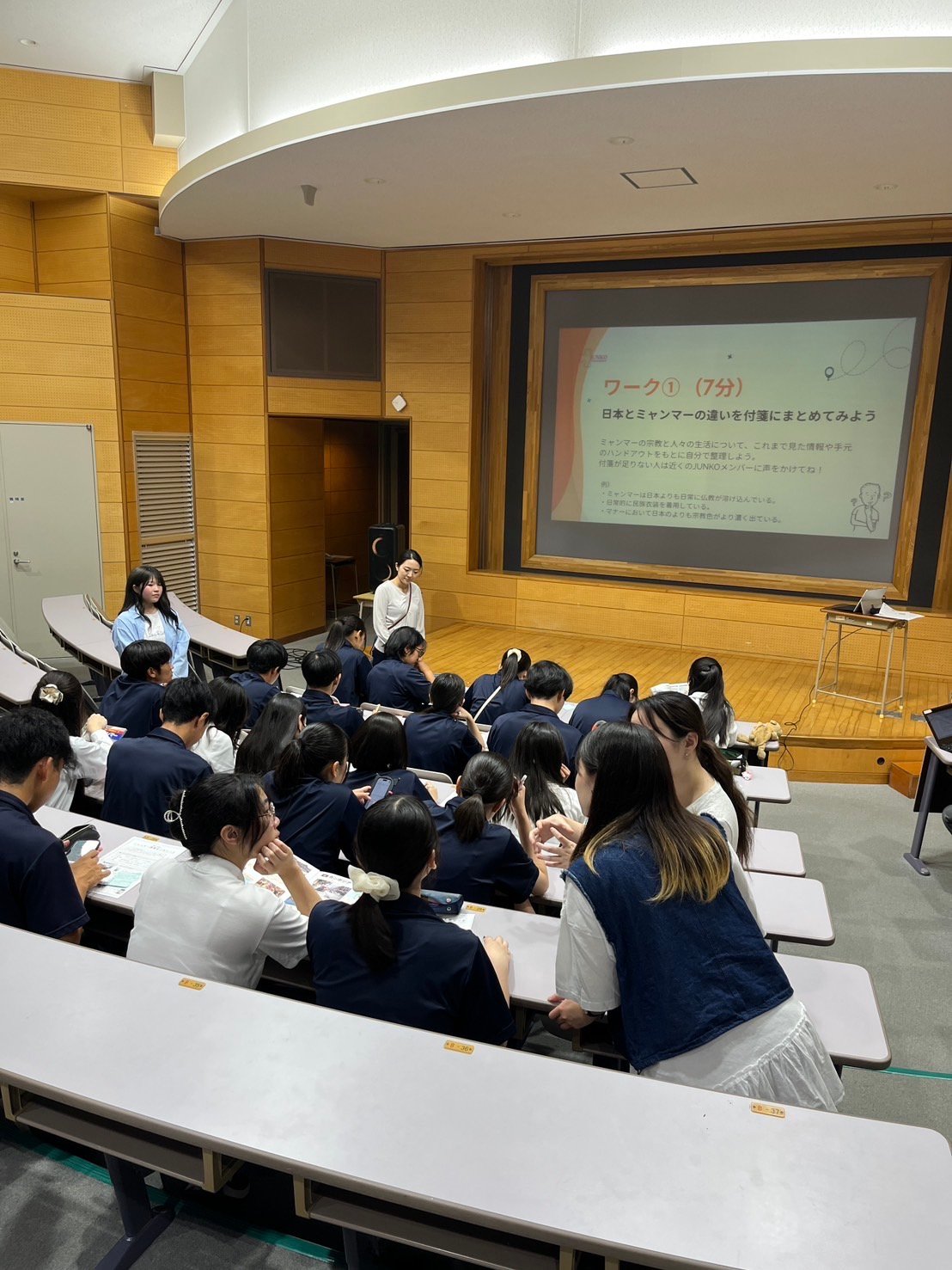 ミャンマープロジェクト　ワークショップ