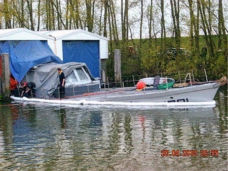 Gezonken in Barendrecht