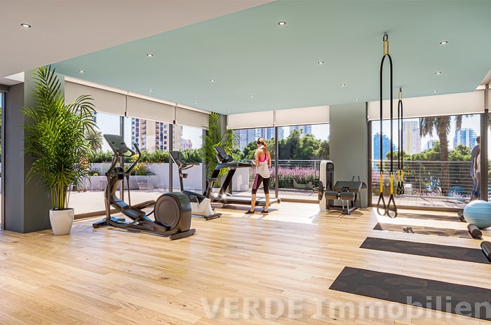 Inkl. Fitnesscenter und Sportanlagen